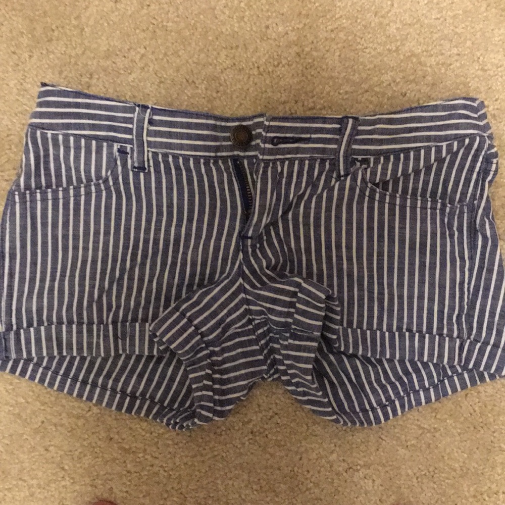 Target striped shorts